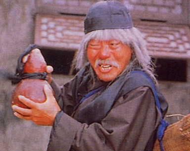 The bottle shaped like a gourd holds the crucial secret ingredient to Beef with Broccoli! Drunken Master, Marshal Arts, Kung Fu Movies, Kung Fu Martial Arts, Martial Arts Movies, The Hanged Man, Jackie Chan, Wing Chun, Animal Fashion