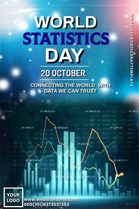 World statistics day template World Statistics Day, Pubmat Ideas, Day Template, Google Analytics, Online Ads, Statistics, Quick Saves, Design