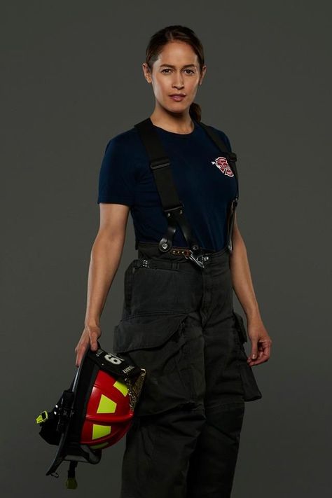 Jaina Lee Ortiz Station 19, Station 19 Aesthetic, Station 19 Andy, Firefighter Costume Women, Jaina Lee Ortiz, Andy Herrera, Fireman Outfit, Firefighter Photography, Callie Torres