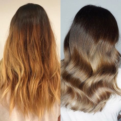 Brassy Hair To Ash Brown, Wella Demi Permanent Hair Color Chart, How To Get Rid Of Brassy Hair, Brassy Hair Fix At Home Brunettes, How To Tone Orange Brassy Hair, How To Get Rid Of Brassy Hair Brunettes, Brassy To Ashy Brown, How To Get Brassy Out Of Brown Hair, Wella T35 Before And After