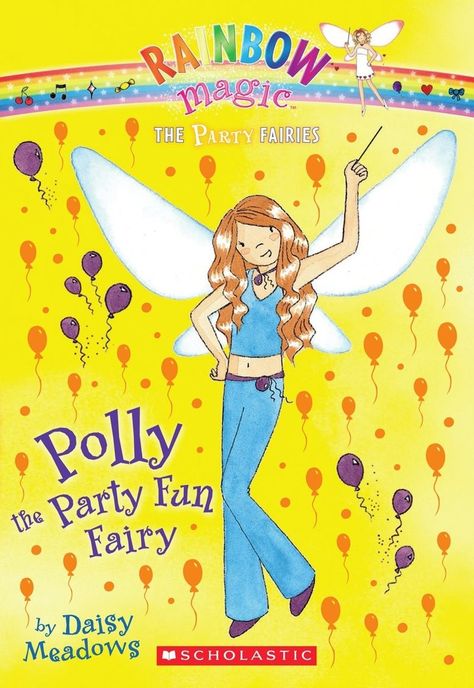 Rainbow Magic Fairy Books, Rainbow Magic Books, Popular Kids Books, Rainbow Magic Fairies, Daisy Meadows, Rose Fairy, Fairies Dancing, All Disney Princesses, Purple Balloons