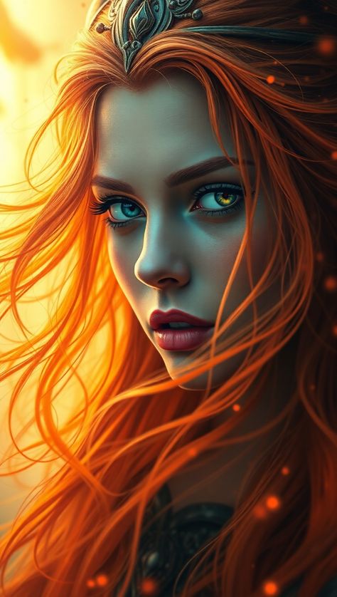 Redhead Art, Pins, Art