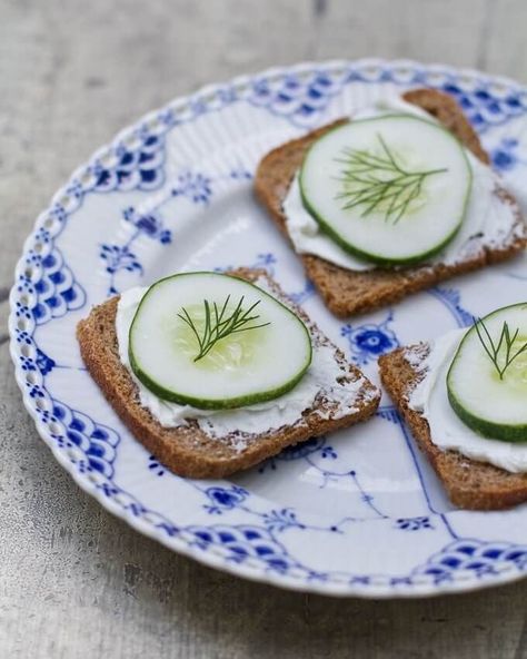 Cucumber Rye Toasts – A Couple Cooks Cucumber Dill Sandwiches, Rye Toast, Dill Pickle Recipe, A Couple Cooks, Cucumber Dill, Elegant Appetizers, Couple Cooking, Swedish Recipes, Tea Sandwiches