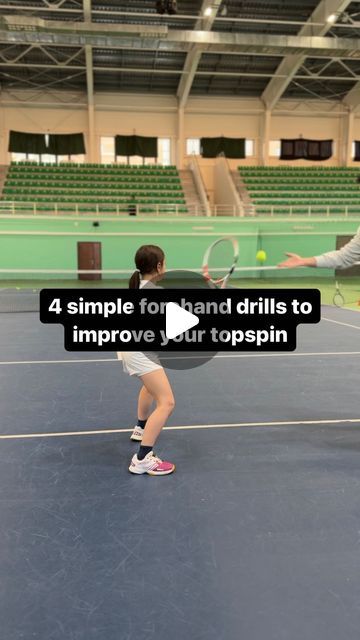 1.1M views · 45K likes | Khairulla Nurtazin on Instagram: "4 simple forehand drills to improve your topspin

watch and learn 

#nurtazintennis #tennis #tennisdrills #watchandlearn #forehand #topspin" Tennis Drills To Do By Yourself, Tennis Forehand Drills, Beginner Tennis Drills, Forehand Tennis Tips, Tennis Drills For Beginners, Tennis Drills For High School, Tennis Forehand Technique, Tennis Drills Training, Forehand Tennis