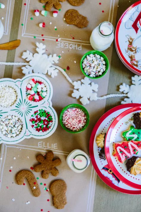 Holiday Cookie Party, Halloween Sugar Cookies Decorated, Jam Thumbprint Cookies, Christmas Cookie Party, Santa Party, Gingerbread House Parties, Halloween Cookies Decorated, Gingerbread Party, Halloween Sugar Cookies