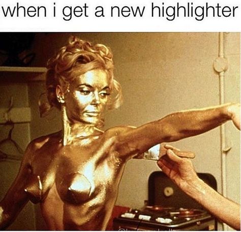 Anastasia Glow Kit, Makeup Memes, Makeup Humor, Makeup Quotes, Crazy Makeup, Insta Makeup, Bones Funny, Funny Posts, Makeup Addict