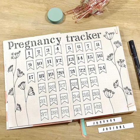 33 Pregnancy Tracker Bullet Journal Layouts to capture milestones | My Inner Creative Pregnancy Tracker, Galaxy Slime, Baby Bullet, Pumping Moms, Pregnancy Journal, Baby Sleep Problems, Baby Journal, Bullet Journal Layout, Journal Layout