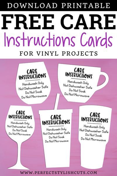 Cricut Care Instructions, Vinyl Cup After Care, Glass Coffee Cup Cricut Ideas, Care Cards For Tumblers, Cold Activated Vinyl Ideas, Vinyl Care Instruction Card, Vinyl Ideas For Cups, Care Instructions For Vinyl Cups, Care Cup Instructions