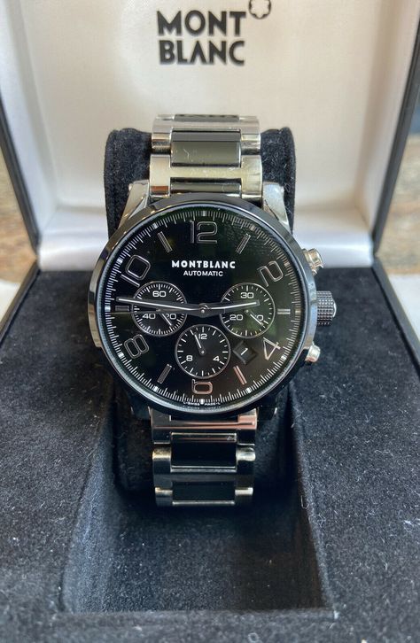 Montblanc Timewalker 103094 Wrist Watch for Men · $1,595.00 Mont Blanc Watch Men, Montblanc Watch Men, Montblanc Watch, Mont Blanc Watches, Montblanc Boheme, Wrist Watch For Men, Tshirt Design Men, Watch Companies, Watch For Men