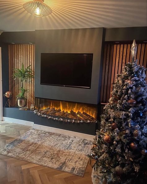 Media Wall With Mantle, Media Wall With Wood Burner, Media Wall On Chimney Breast, Media Wall Chimney Breast, Media Wall With Log Burner, Media Wall Without Fire, Tv On Chimney Wall Log Burner, Chimney Wall Ideas, Media Wall With Fireplace And Tv