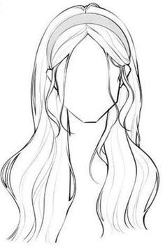 Side View Hairstyles Drawing, Types Of Hair Drawing, How To Draw Front Hair, Drawn Braids, Female Drawing Hair, Cute Hairstyles To Draw, Bangs Drawings, Hair Sketches Girl, Kny Oc Hair Ideas