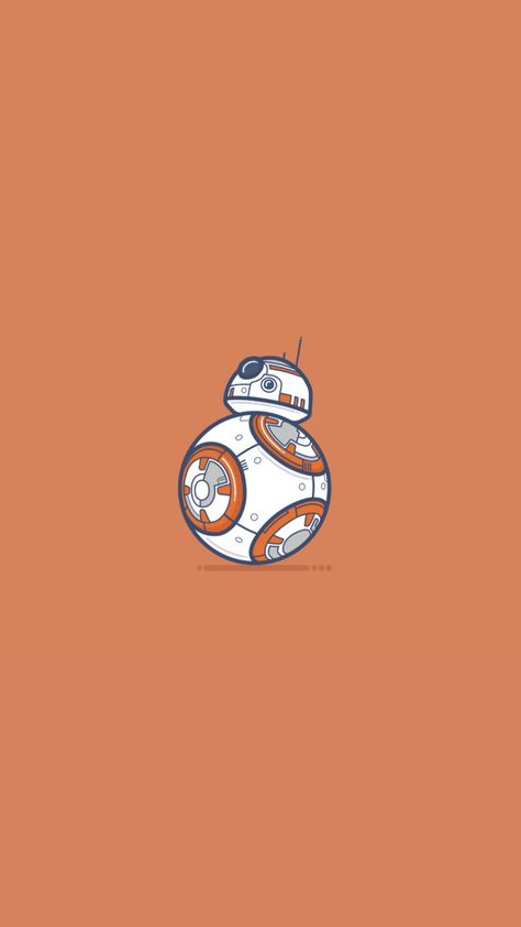 Calvin And Hobbes Wallpaper, Wallpapper Iphone, Bb8 Star Wars, Robot Wallpaper, Star Wars Cartoon, Robot Cartoon, Best Wallpaper Hd, Star Wars Bb8, Star Wars Background