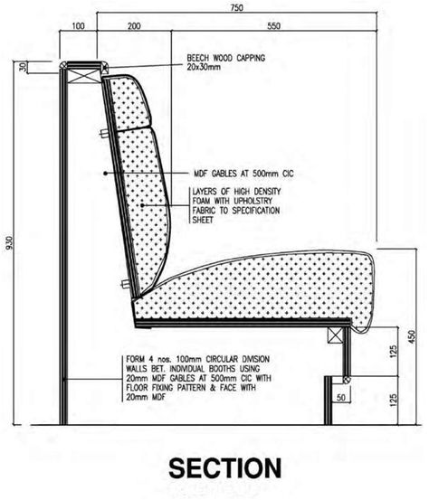 Banquette Dimensions, Banquette Restaurant, Restaurant Banquette, Restaurant Seating Design, Restaurant Booth Seating, Kitchen Booths, Booth Seat, Banquette Seating In Kitchen, Restaurant Booth