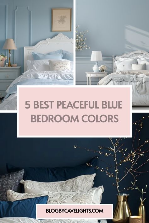 🎨 Ready to refresh your space? Learn about the best blue bedroom paint options and bedroom colour ideas to create a soothing atmosphere. Visit our link to start your bedroom transformation! Soft Blue Paint Colors, Periwinkle Bedroom, Soft Blue Paint, Bedroom Colour Ideas, Light Grey Bedding, Blue Bedroom Paint, Blue Bedroom Colors, Dramatic Bedroom, Best Blue Paint Colors