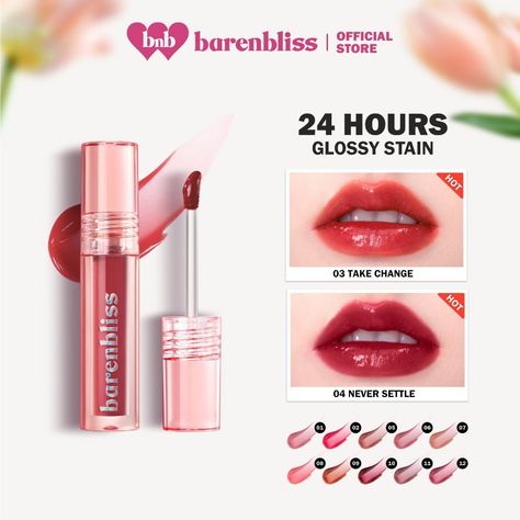 Korean Lip Gloss, Lip Tint Korean, Korean Lip Tint, Korean Lips, Peach Lips, Discount Design, Paradise Found, Perfect Lips, Soft Rose