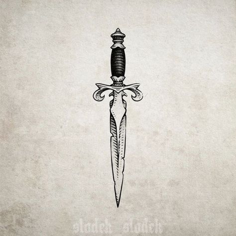 Forearm Tattoo Swords, Feeling Trapped Tattoos, Dagger Tattoo Forearm, Dagger Forearm Tattoo, Cute Dagger Tattoo, Small Dagger Tattoo, Simple Dagger Tattoo, Dagger Tattoo Traditional, Knife Tattoo Ideas