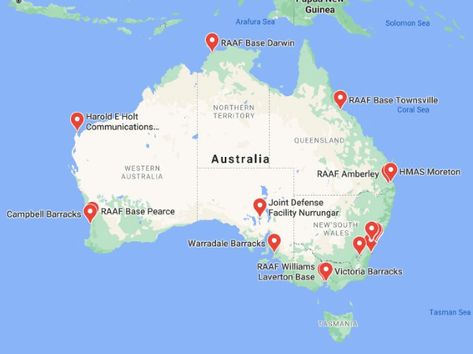 European Tribes, Map Of Western Australia, Us Military Bases, Western Australia Map, Convict Ships To Australia, Military Bases, Royal Australian Navy, Navy Base, Military Kids