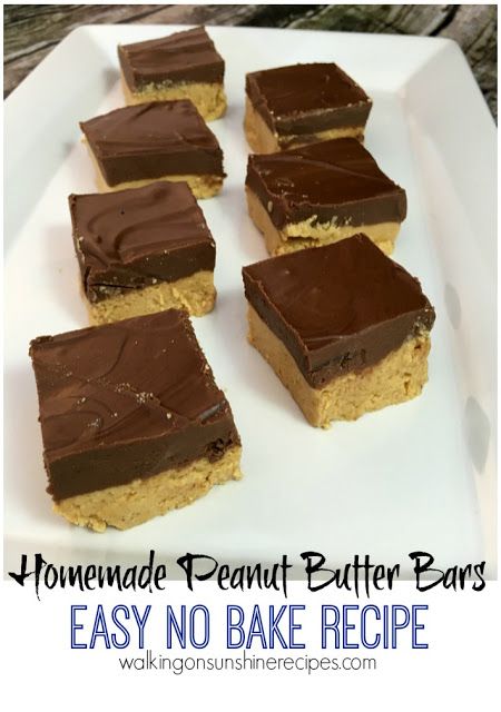 Peanut Butter Squares Recipe, Chocolate Peanut Butter Squares, Butter Squares, Peanut Butter Squares, Peanut Butter Bars Recipe, Flourless Peanut Butter Cookies, Square Recipes, Chocolate And Peanut Butter, Walking On Sunshine