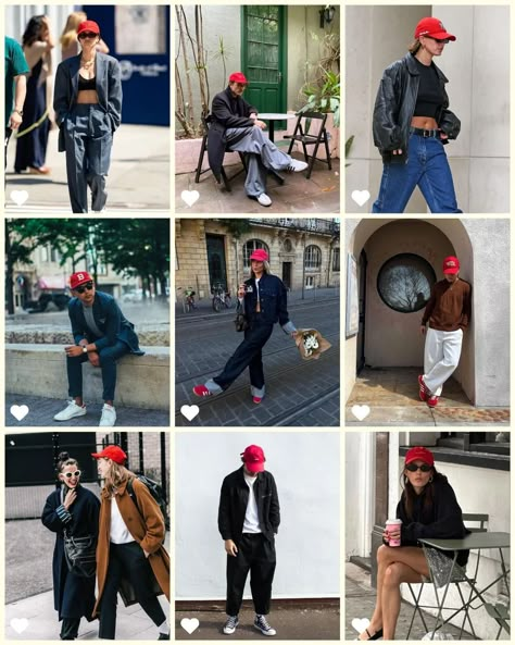 Even @emrata and @haileybieber love a red baseball cap. Add a pop of red to your wardrobe with our Extra Spicy baseball cap in 'Frank's Red Hot'. Free shipping. On all orders. Worldwide. #streetstyle #fashion #luxuryfashion #aesthetic #dadhats #baseballcaps #mwrchdesign Red Cap Outfit Men, Red Baseball Cap For Winter, Red Baseball Cap Outfit, Sporty Red Baseball Cap For Streetwear, Red Dad Hat, Baseball Cap Fit, Red Fitted Hat For Baseball Season Streetwear, Ny Cap, Baseball Cap Outfit, Franks Red Hot