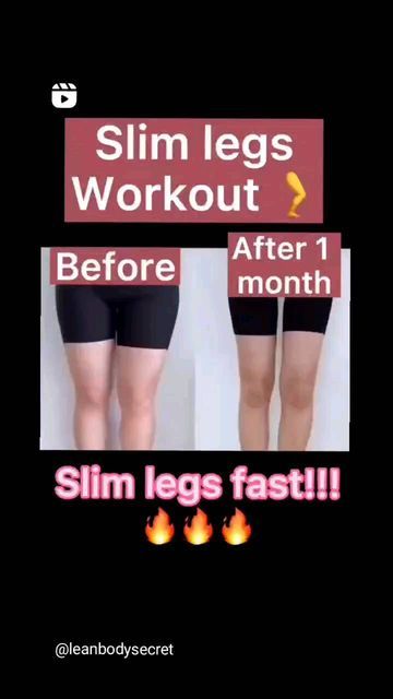 Korean Legs Exercise, Slim Legs Fast, Workout Challange, Slim Legs Workout, How To Get Slim, Toned Legs, Cardio Workouts, Embrace The Journey, Bodyweight Workout Beginner