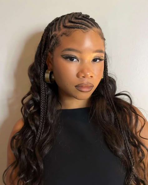 7 Protective Style Trends You'll See Everywhere This Spring and Summer Short Braid Hairstyles, Short Braid, Storm Reid, Braided Cornrow Hairstyles, Protective Hairstyles Braids, Pretty Braided Hairstyles, Braids With Curls, Protective Style, Cornrow Hairstyles