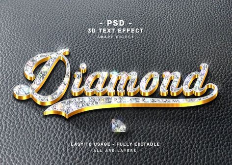 PSD diamond text effect 3d golden style | Premium Psd #Freepik #psd #diamond #diamond #psd #3d-text 3d Diamond, Diamond Party, Diamond Logo, Blue Background Images, 3d Text Effect, 3d Text, Iphone Wallpaper Girly, Text Fonts, Text Effect