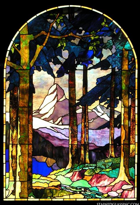 Stained Glass Forest, Tiffany Stained Glass Windows, Stained Glass Tattoo, Stained Glass Windows Church, Stained Glass Cookies, Stained Glass Quilt, Stained Glass Church, Stained Glass Door, Stained Glass Birds