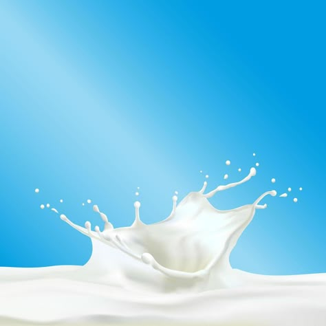 Milk Poster Design, Milk Background, Milk Poster, World Milk Day, Milk Advertising, Fruit Splash, Milk Splash, Arte Alien, 광고 디자인