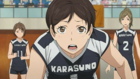 Karasuno Girls Team, Michimiya Yui, Junior High School, Haikyuu Anime, High School Students, Haikyu!!, Anime Character Design, A P, Geek Stuff