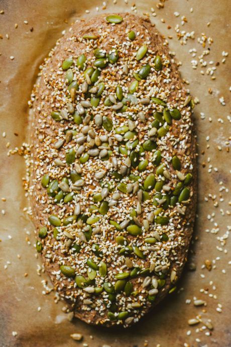 Simple 4 Ingredient Sprouted Bread (Manna Bread) - Wholehearted Eats Sprouted Grain Bread Recipe, Manna Bread, Sprouted Wheat Bread, Sprouted Wheat, Savoury Slice, Sprouted Grain Bread, Sprouted Bread, Ezekiel Bread, Sprouted Grains