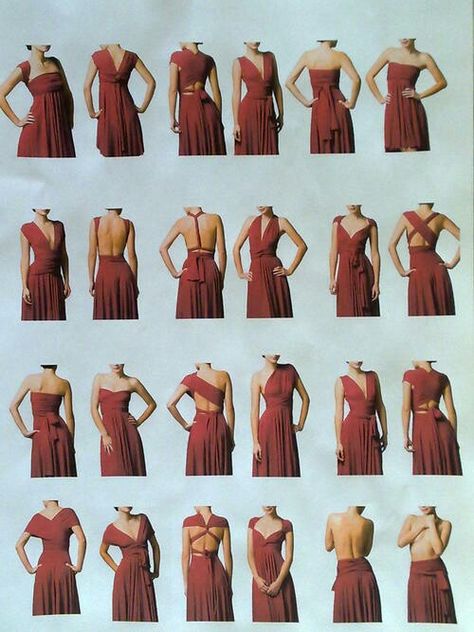 Infinity Dress Tutorial, Infinity Dress Ways To Wear, Infinity Dress Styles, Infinity Wrap Dresses, Convertible Wrap Dress, Bridesmaid Wrap, Infinity Dress Bridesmaid, Wrap Dress Bridesmaid, Plettenberg Bay