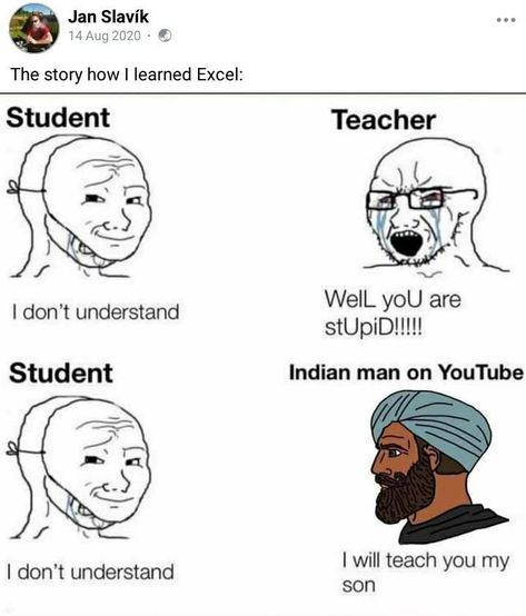 student life, education, funny meme, student meme Study Memes, Studying Memes, Indian Man, Youtube I, Student Teacher, Life Memes, Student Life, Funny Meme, Youtubers