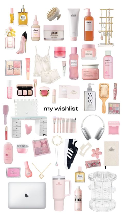 #wishlist #pinkpilatesprincess #thatgirl #glowup Xmas List Ideas, Girly Gifts Ideas, Girly Christmas Gifts, Birthday Haul, Simple Makeup Tips, Pink Lifestyle, Birthday Wishes For Myself, Perfect Skin Care Routine, Gift Inspo