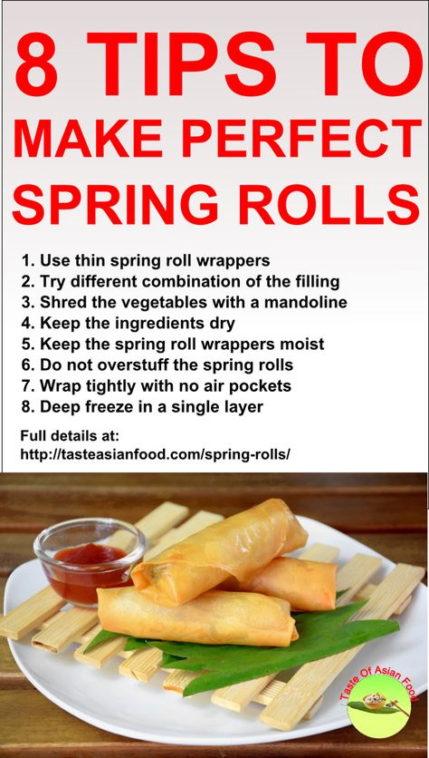 Spring Rolls Recipe, Cooking Chinese Food, Shrimp Spring Rolls, Chicken Spring Rolls, Spring Roll Wrappers, Authentic Chinese Recipes, Deep Freeze, Chinese Dessert, Roll Recipes