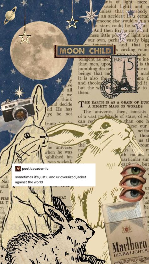 Background with bunny #bunny #rabbit #nature #vibes #vintage #wallpaper #quotes Bunny Collage Wallpaper, Rabbit Aesthetic Wallpaper, Bunny Collage, Rabbit Wallpaper Aesthetic, Bunny Wallpaper Aesthetic, Cryptid Wallpaper, Rabbit Wallpaper, Bunny Wallpaper, Rabbit Cartoon