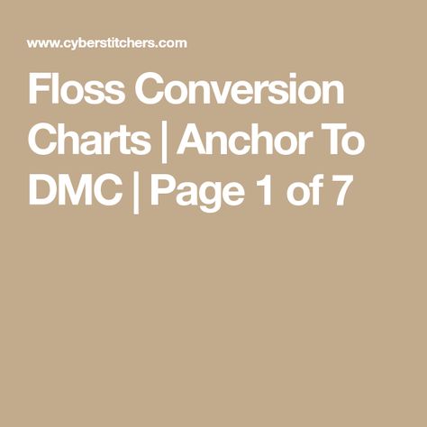 Anchor To Dmc Conversion Chart, Dmc Floss Chart, Cross Stitch Floss, Dmc Cross Stitch, Stitch Pictures, Cross Stitch Pictures, J P, Dmc Thread, Conversion Chart