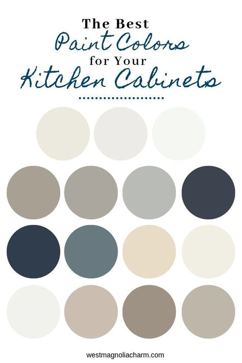 Kitchen Cabinet Paint Colors, Kitchen Budget, Popular Kitchen Cabinet, Kitchen Cabinet Paint, Update Kitchen Cabinets, Magnolia Paint, Kitchen Cabinet Trends, Kitchen Painting, Painted Kitchen Cabinets Colors