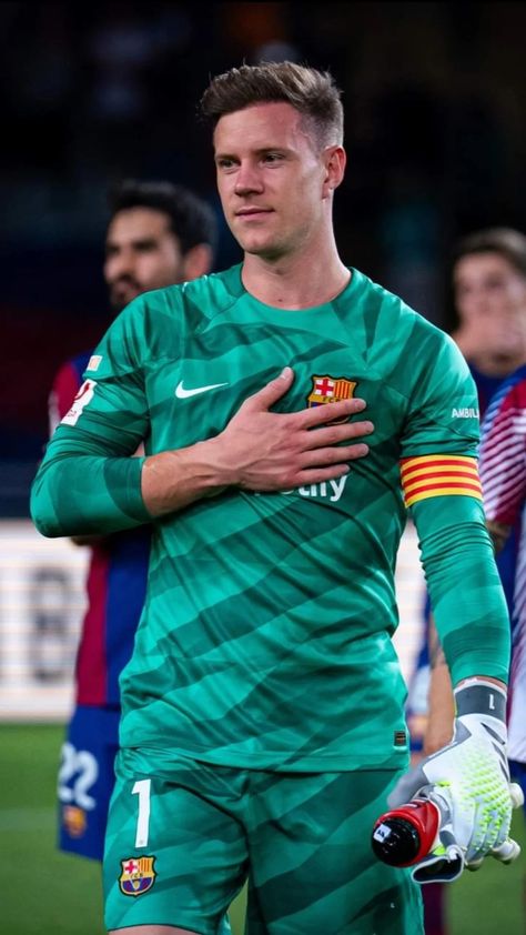 German Football Players, Fc Barcelona Players, Marc-andré Ter Stegen, Ter Stegen, Fc Barcelona Wallpapers, Barcelona Players, Marc Andre, Best Football Players, Toni Kroos