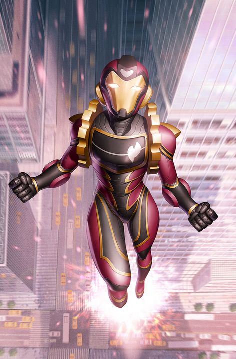 Iron Heart Marvel, Marvel Rpg, Riri Williams, Black Superheroes, Secret Warriors, Bd Art, Iron Woman, Iron Heart, Young Avengers