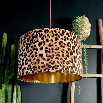 love-frankie-luxe-leopard-velvet-lampshade-1 Print Lampshade, Velvet Lampshade, Decorate Lampshade, Safari Decor, Funky Gifts, Handmade Lampshades, Statement Lighting, Textures And Tones, Standard Lamps