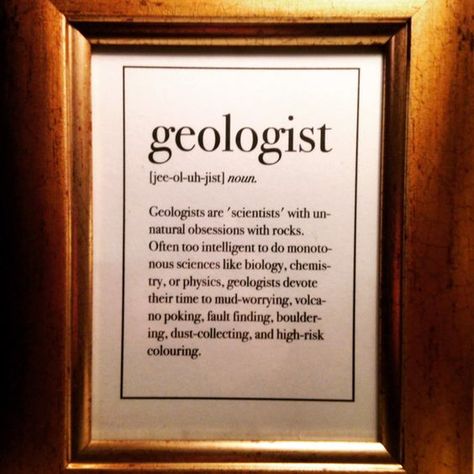 Geology Humor, Geology Rocks, Science Jokes, Science Humor, Earth Science, Science And Nature, Rocks And Minerals, Art Education, Geology