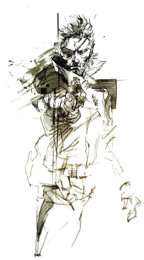 Art of Metal Gear Solid by Yoji Shinkawa - Album on Imgur Metal Gear Artwork, Metal Gear Venom Snake, Metal Gear Solid Tattoo, Metal Gear Solid Art, Metal Gear Art, Yoji Shinkawa, Metal Gear Solid Series, Snake Metal Gear, Metal Gear Series