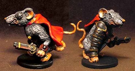 There was a question in an earlier comment asking if I had posted my Captain Vurst conversion before (from Mice and Mystics.) I wasn't sur... Mice And Mystics, Scale Painting, Painted Miniatures, Tail Feathers, Mice, Board Games, Feathers, Lion Sculpture, The Internet