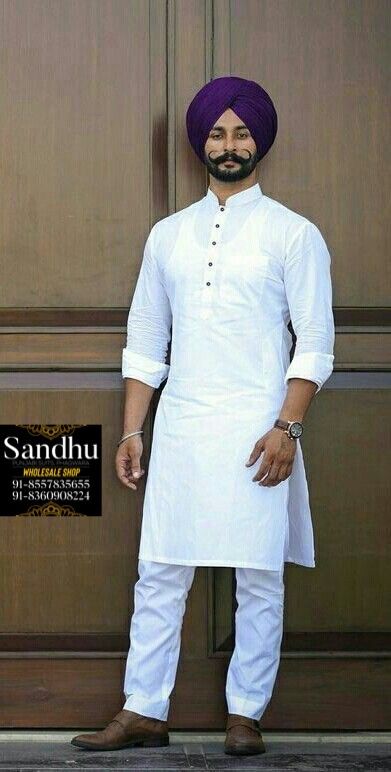 Mens Kurta Designs Style Cotton, Stylish Kurta Pajama For Men, Kurta Pajama Men Punjabi, Kurta Pajama Men Wedding, Punjabi Kurta Pajama Men, White Kurta Men, Punjabi Kurta, Kurta Pajama Punjabi, Kurta Pajama For Men