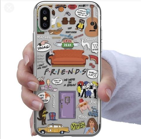 Friends Tv Show Phone Case, Friends Cover, Friends Tv Quotes, Craft Market Display, Friends Phone Case, Apple Watch Bands Fashion, Laptop Decoration, Friends Merchandise, Ipad Hacks