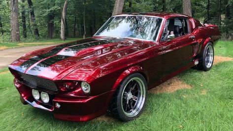 Awesome Crabapple Red Mustang! 1968 Ford Mustang Fastback, Shelby Gt 500, Red Mustang, 1968 Ford Mustang, Mustang Gt500, Shelby Mustang, Car Wheels Rims, Ford Mustang Fastback, Classic Mustang