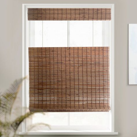 MOOD Top Down Bottom up Bamboo Roman Shades Rustic Collection - Etsy Canada Woven Wood Roman Shades, Natural Blinds, Shades For Windows, Bamboo Roman Shades, Window Molding, Bamboo Blinds, Bamboo Shades, Woven Wood, Natural Weave