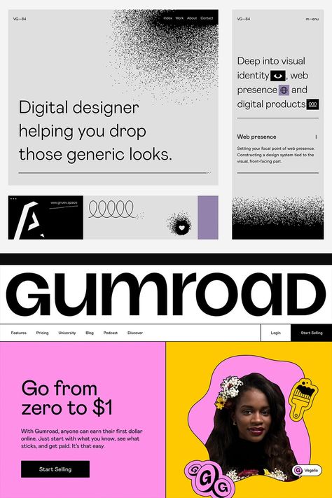 2023 Fonts, Fonts For Website, Web Design Layouts, Neo Brutalism, Webpage Design Layout, Top Fonts, Ui Ux 디자인, Ui Design Trends, Banner Web