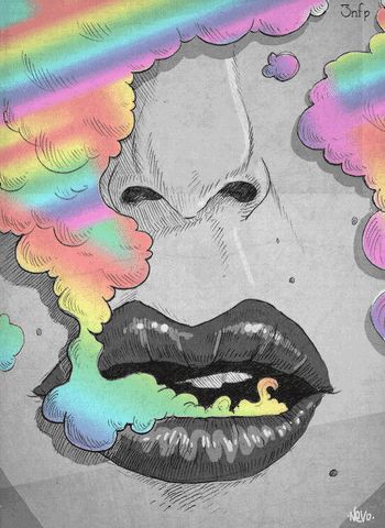 Source carlosrodriguez1.tumblr.com RelatedReactions Smoke Weed GIF Tap & Hold to Copy GIF Tap & Hold to Copy GIF Copy GIF Link Psychadelic Art, Trippy Painting, Dope Art, Cool Sketches, Art Pop, Trippy Art, Hippie Art, A Drawing, Art Sketches