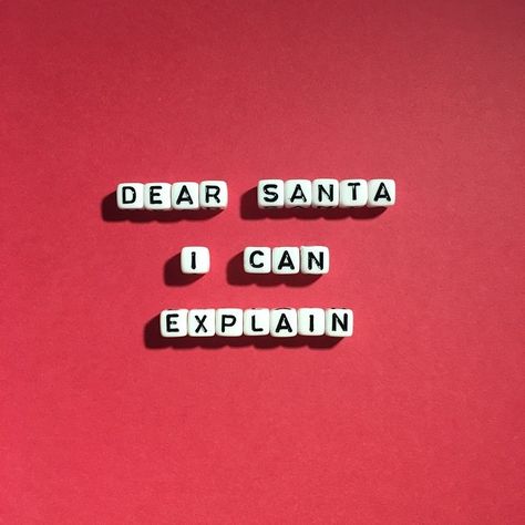 Dear Santa I Can Explain, Xmas Quotes, Santa I Can Explain, I Can Explain, Christmas Typography, Ig Captions, Cute Christmas Wallpaper, Tumblr Quotes, Christmas Mood